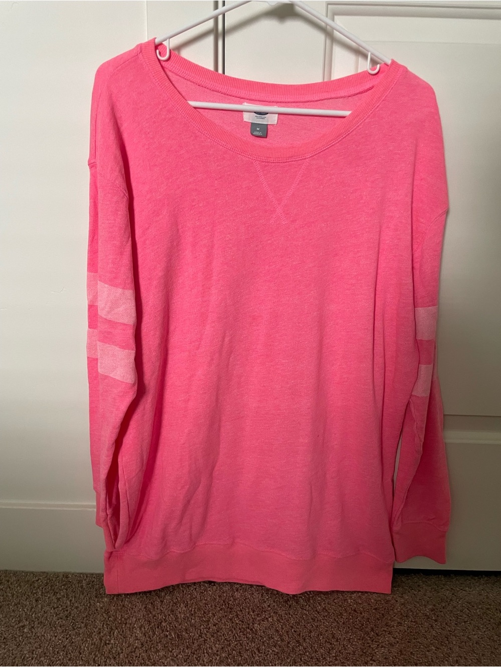 Old Navy Pink Scoop Neck Pullover Sweater